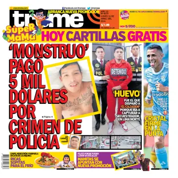 Diario Trome - 22 四月 2024