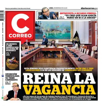 Diario Correo - 21 апр. 2024