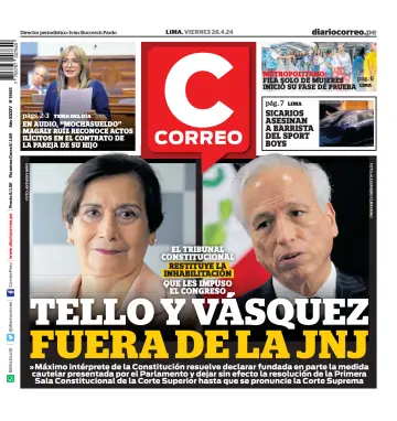 Diario Correo - 26 4월 2024