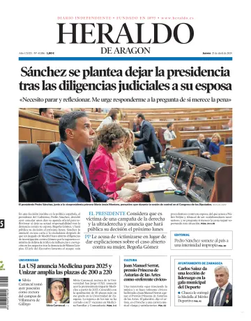 Heraldo de Aragón - 25 四月 2024