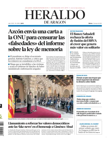 Heraldo de Aragón - 07 五月 2024