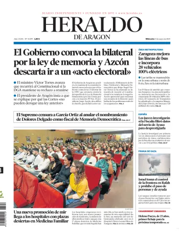 Heraldo de Aragón - 08 五月 2024