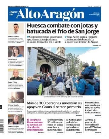 Diario del Alto Aragón - 24 Nis 2024