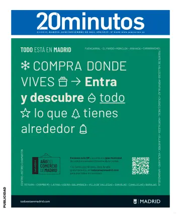 20 Minutos Madrid - 28 Nov 2023
