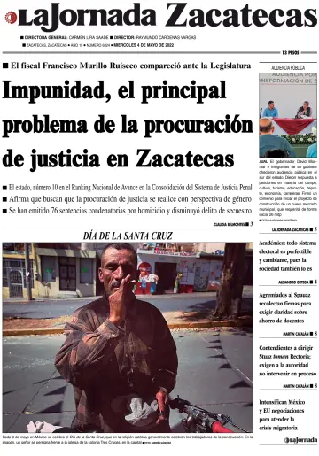 La Jornada Zacatecas - 4 May 2022