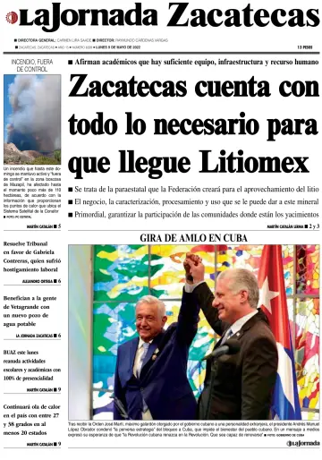 La Jornada Zacatecas - 9 May 2022