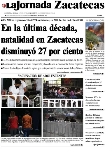 La Jornada Zacatecas - 10 May 2022
