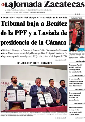 La Jornada Zacatecas - 27 May 2022