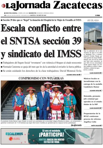 La Jornada Zacatecas - 31 May 2022
