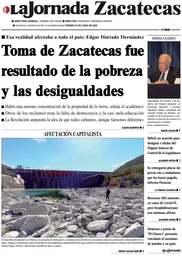 La Jornada Zacatecas - 24 Jun 2022