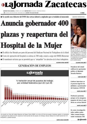 La Jornada Zacatecas - 7 Jul 2022