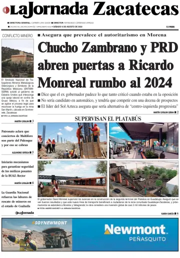 La Jornada Zacatecas - 6 Aug 2022