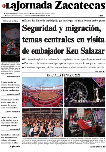 La Jornada Zacatecas - 5 Sep 2022