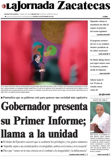 La Jornada Zacatecas - 9 Sep 2022