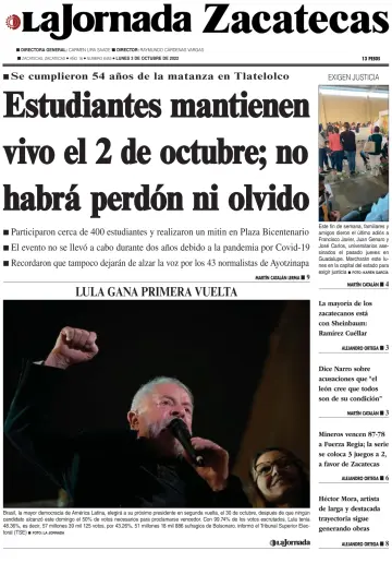 La Jornada Zacatecas - 3 Oct 2022