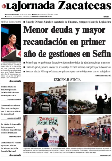 La Jornada Zacatecas - 4 Oct 2022