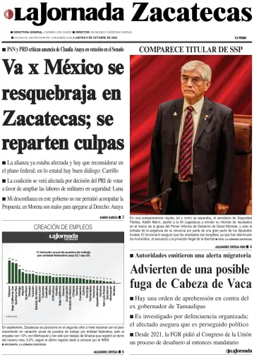 La Jornada Zacatecas - 6 Oct 2022