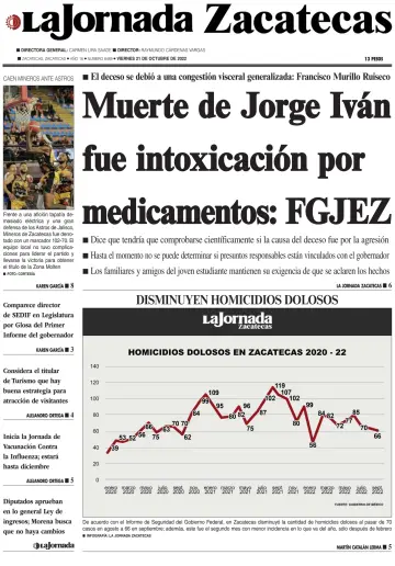 La Jornada Zacatecas - 21 Oct 2022