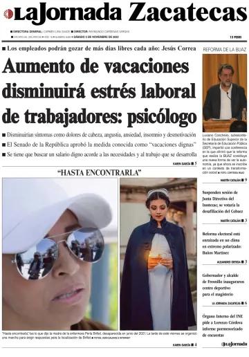 La Jornada Zacatecas - 5 Nov 2022
