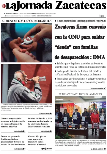 La Jornada Zacatecas - 15 Nov 2022