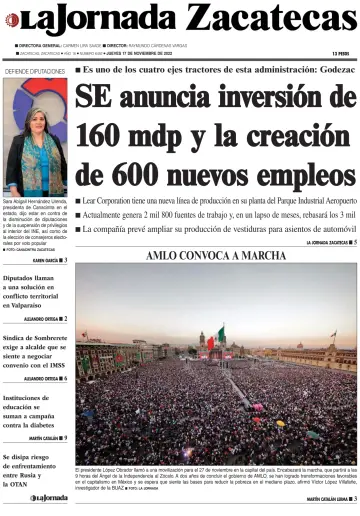 La Jornada Zacatecas - 17 Nov 2022