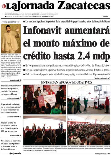 La Jornada Zacatecas - 19 Nov 2022