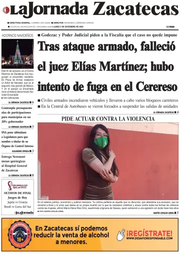 La Jornada Zacatecas - 5 Dec 2022