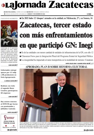 La Jornada Zacatecas - 17 Dec 2022