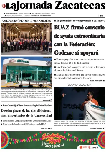La Jornada Zacatecas - 20 Dec 2022