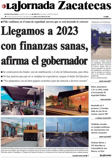 La Jornada Zacatecas - 23 Jan 2023