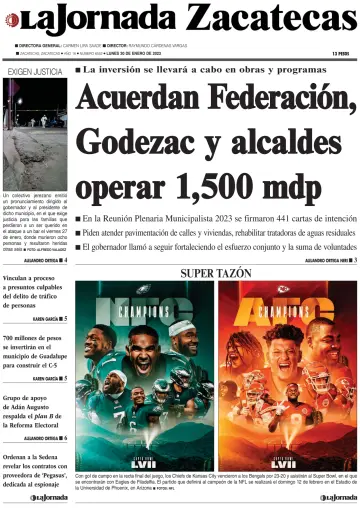 La Jornada Zacatecas - 30 Jan 2023