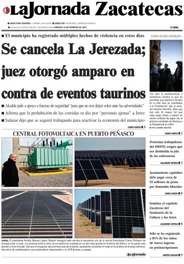 La Jornada Zacatecas - 18 Feb 2023