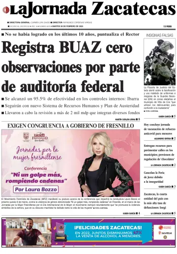 La Jornada Zacatecas - 28 Feb 2023