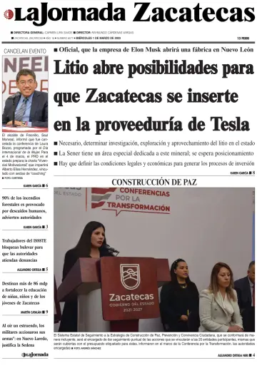 La Jornada Zacatecas - 1 Mar 2023