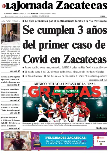 La Jornada Zacatecas - 21 3월 2023