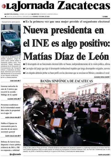 La Jornada Zacatecas - 07 Apr. 2023