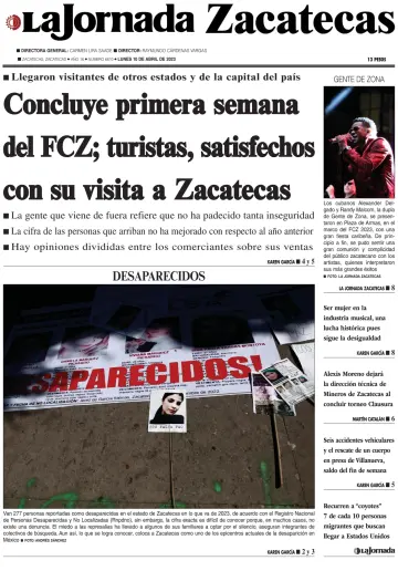La Jornada Zacatecas - 10 abr. 2023
