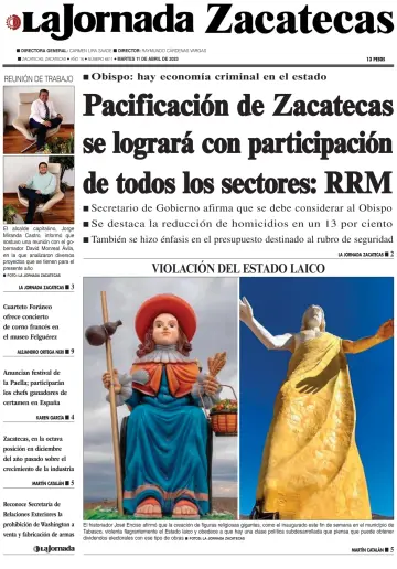 La Jornada Zacatecas - 11 四月 2023