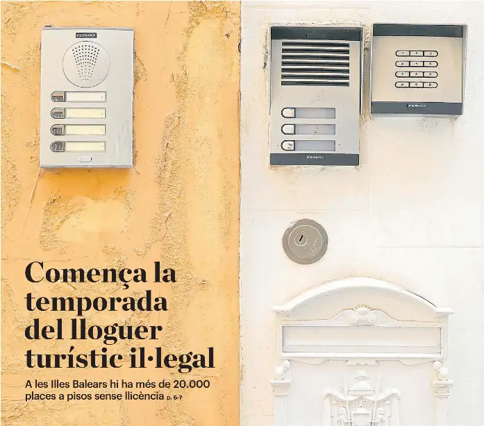 COMENÇA LA TEMPORADA DEL LLOGUER TURÍSTIC IL·LEGAL