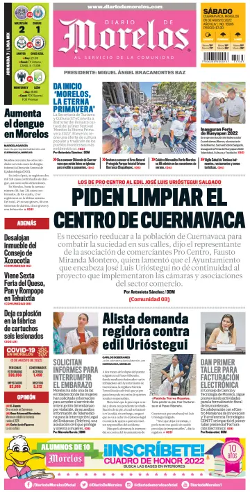 Diario de Morelos - 6 Aug 2022
