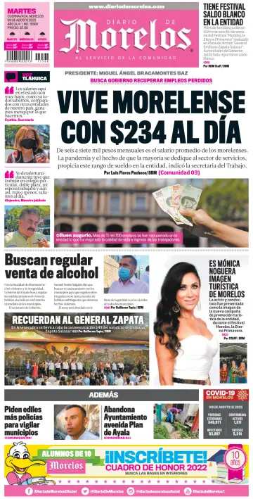 Diario de Morelos - 9 Aug 2022