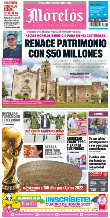 Diario de Morelos - 12 Aug 2022