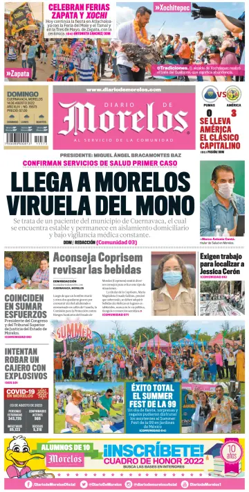 Diario de Morelos - 14 Aug 2022