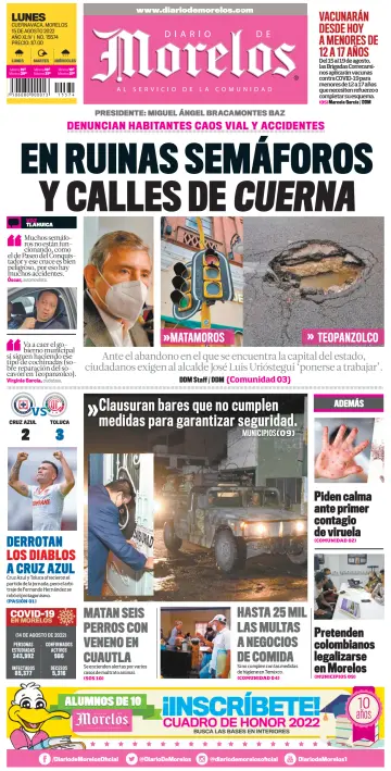 Diario de Morelos - 15 Aug 2022