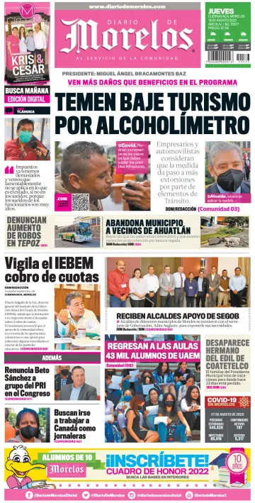 Diario de Morelos - 18 Aug 2022