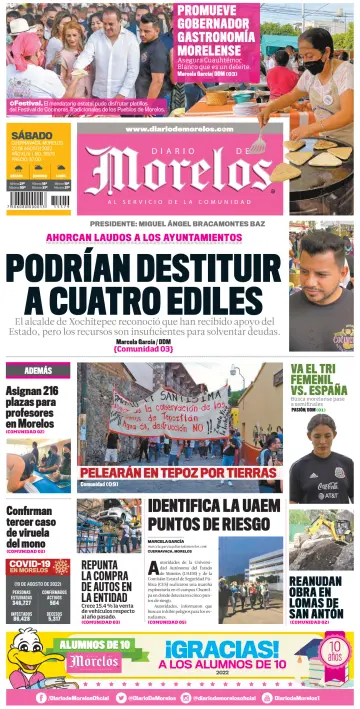 Diario de Morelos - 20 Aug 2022