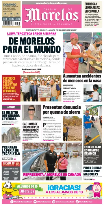 Diario de Morelos - 21 Aug 2022