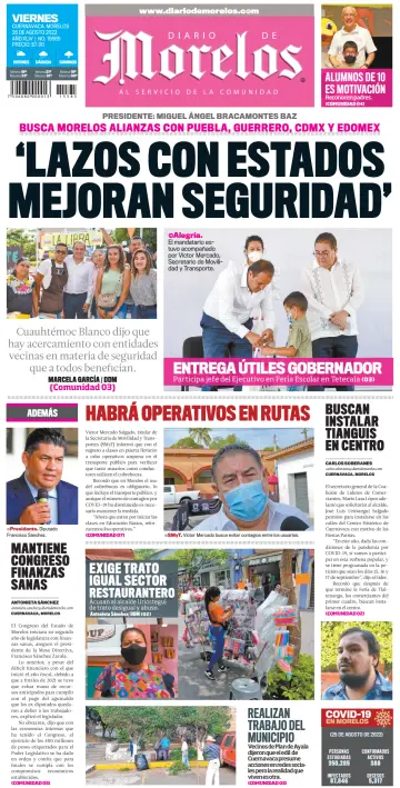 Diario de Morelos - 26 Aug 2022