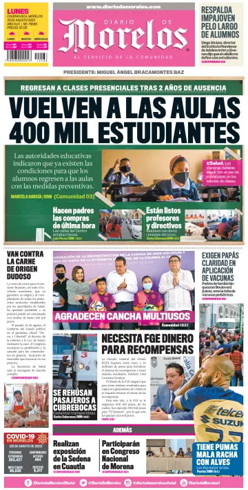 Diario de Morelos - 29 Aug 2022