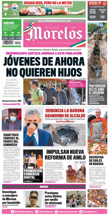 Diario de Morelos - 1 Sep 2022